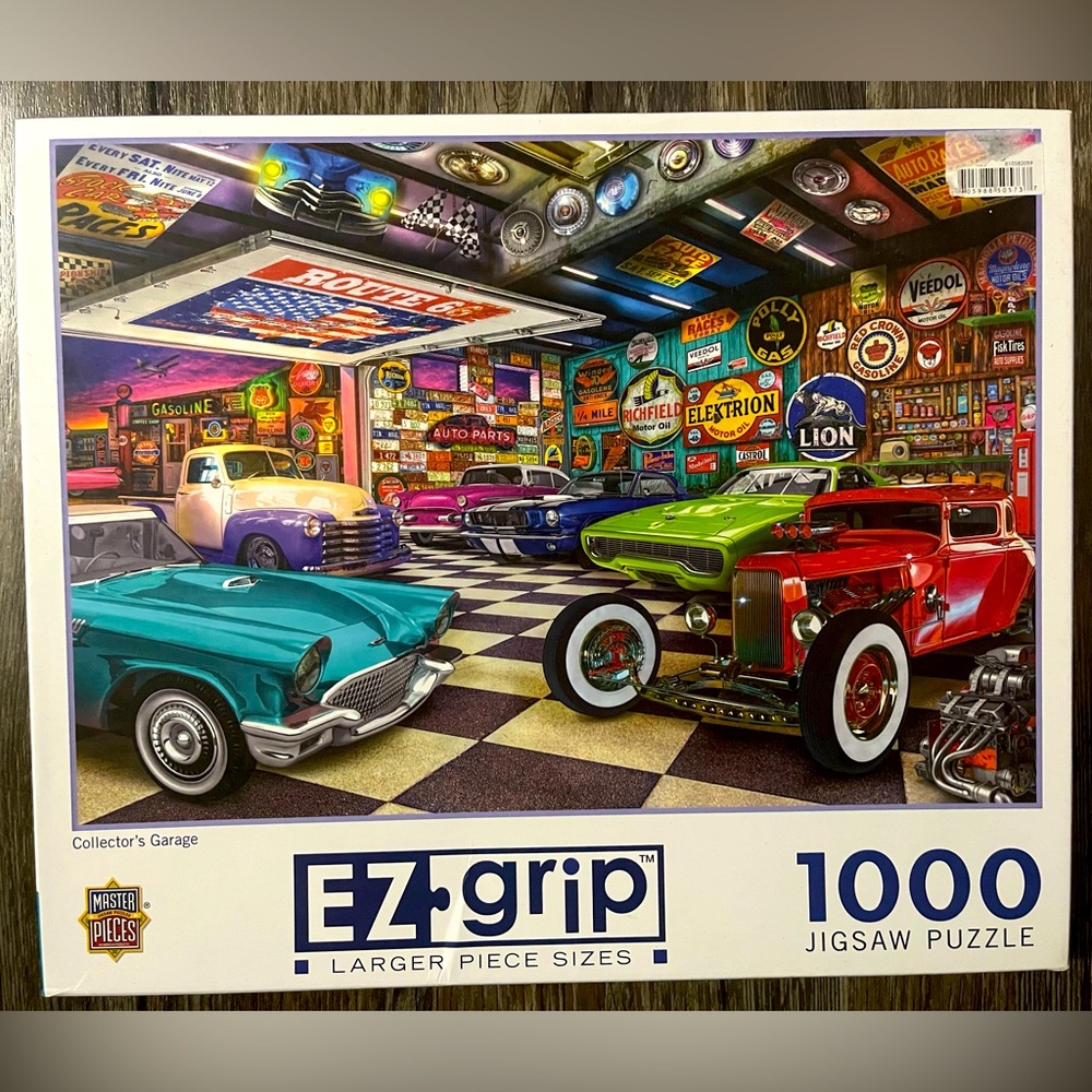 MasterPieces 1000 Piece Puzzle for Adults and Family Collector's Garage 🧩